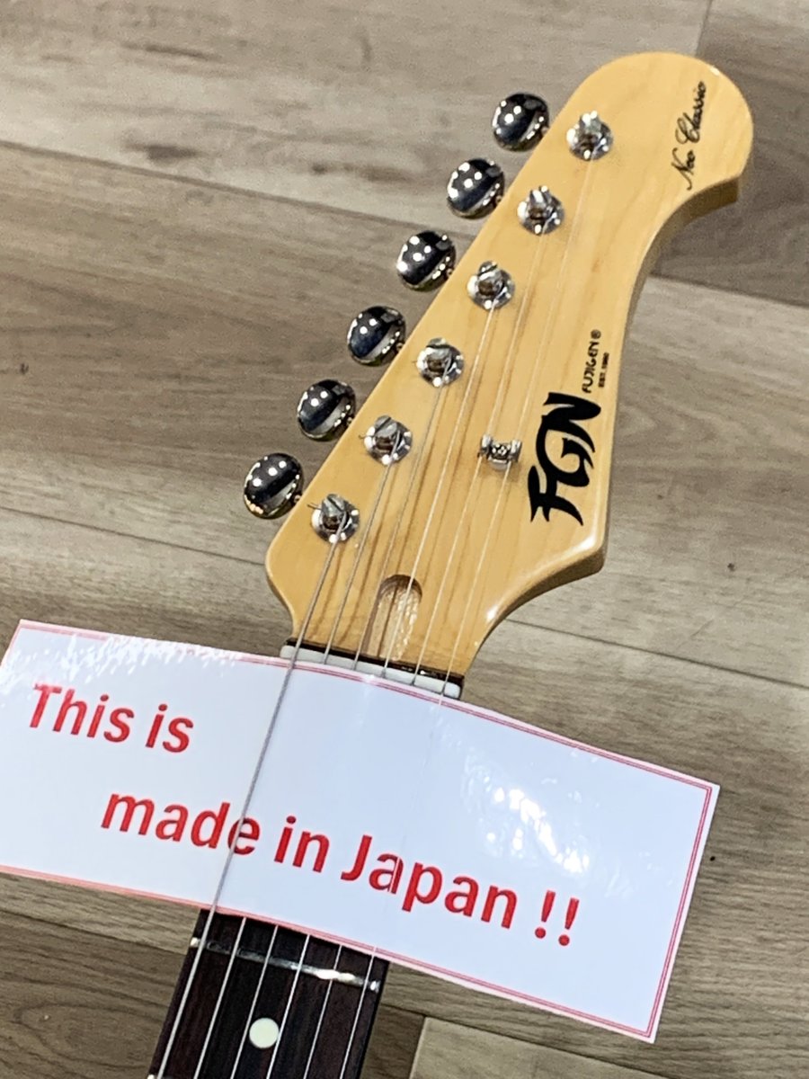 ikeberevole's tweet photo. #イケベリユースAKIBA
🌸春のギター祭り🌸

好評開催中『#日本製ギターフェア』からおすすめ商品をピックアップ📸

【FUJIGEN】Neo Classic Series NST110RAL(VW)

握りやすいネックと汎用性の高いSSH配列の一本
これで10万円以下の高コスパです！

🔻WEBページはこちらから🔻
https://t.co/PEpYHJZy8U https://t.co/AYQBRkJF3R