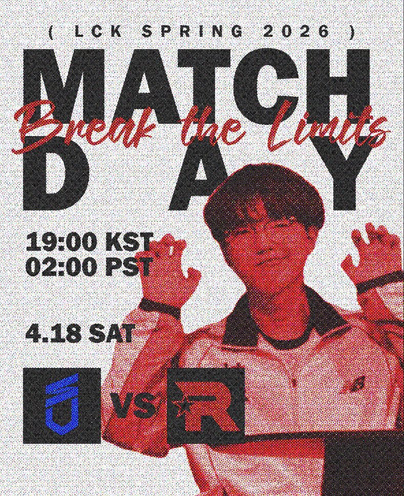 KTtRollster_tw's tweet image. 🎢𝐤𝐭 𝐑𝐨𝐥𝐬𝐭𝐞𝐫 𝐌𝐚𝐭𝐜𝐡 𝐃𝐚𝐲🎢
2026 LCK Spring

KT vs DNS
04.18 at 7:00 PM KST

#KT #KTWIN #LCK