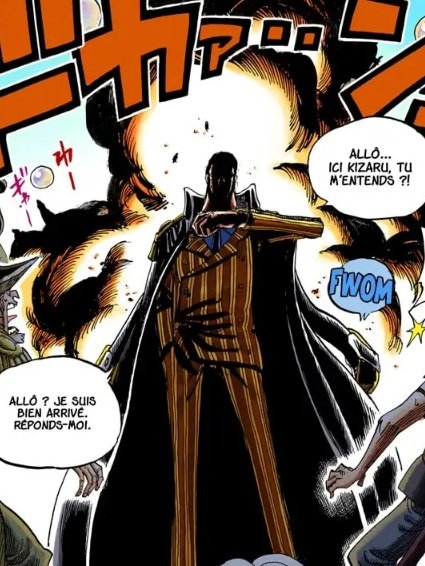 Imu est venu en mode Kizaru a Sabaody, en mode rouleau compresseur pour envoyer les mugiwara dans une nouvelle ellipse #ONEPIECE1180