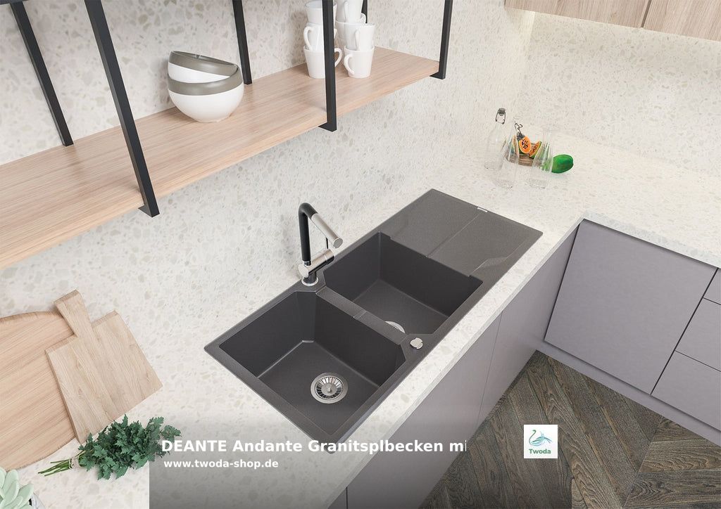 Twoda_Shop's tweet image. DEANTE Andante Granitspülbecken mit Abtropffläche - 2 Becken // Anthrazit...

Modernes Design. Zeitlose Qualität.
✨ Entdecken Sie mehr: shortlink.store/dvaszhbscl9c

#twodashop #interior #badarmaturen #kuechendesign #sanitaer