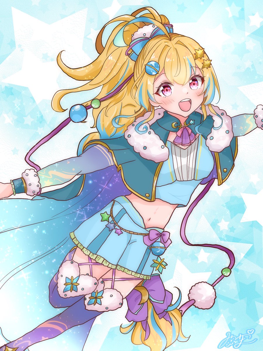 天真爛漫💪
キラキラ✨な
ノストラダムス🪐·˚⌖. ꙳

 #モンストイラスト
 #ぽよあーと