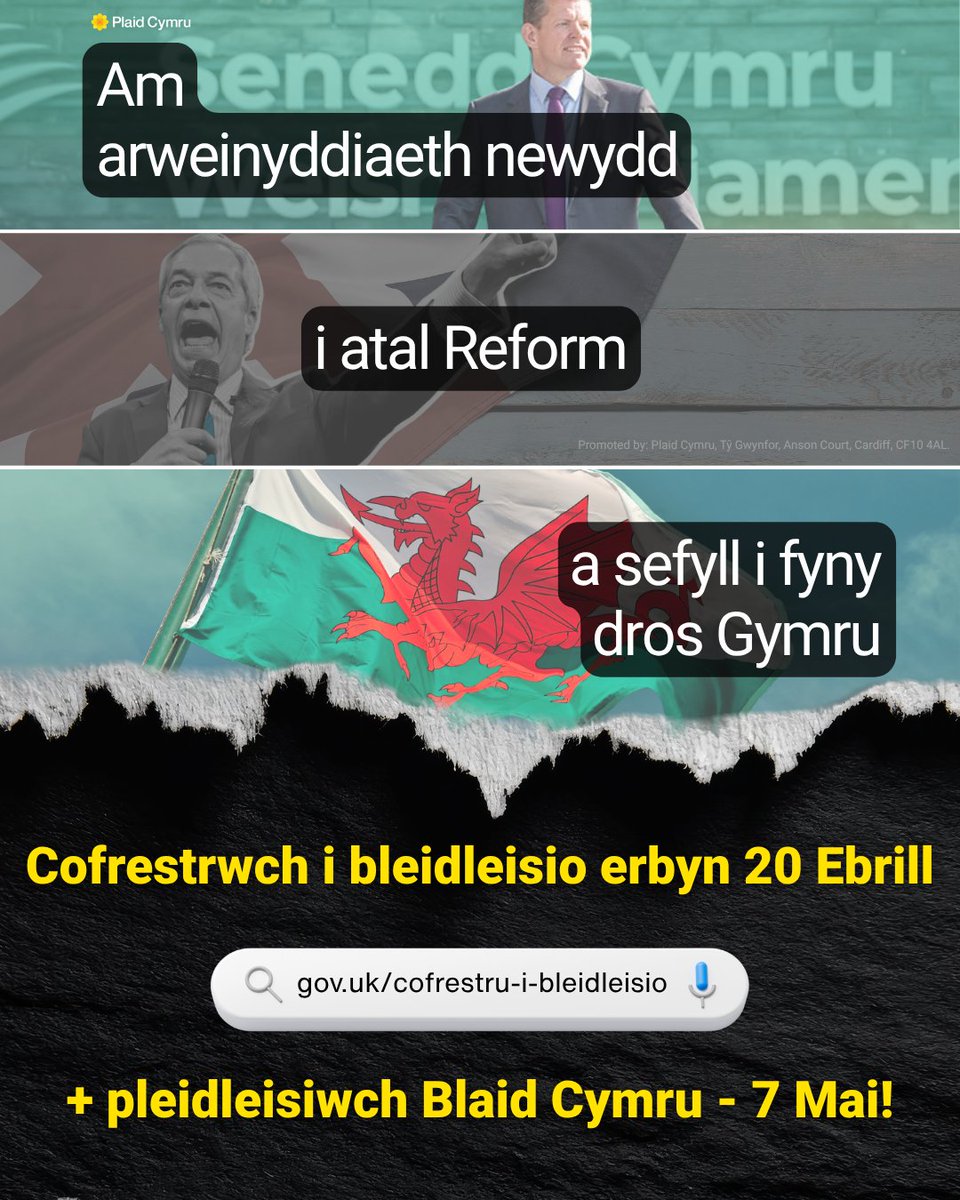 Plaid Cymru 🏴󠁧󠁢󠁷󠁬󠁳󠁿 tweet media