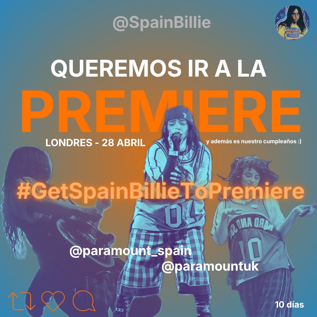 Billie Eilish España tweet media