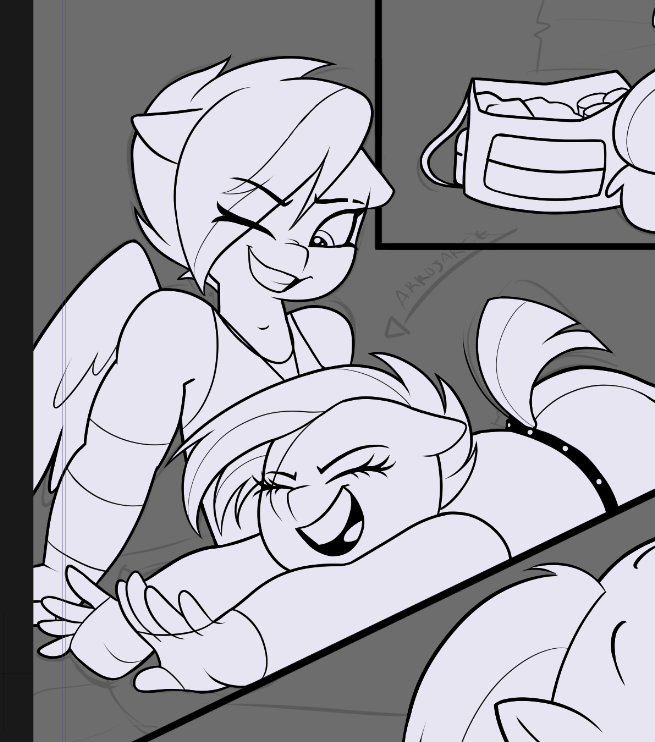 XCONITO's tweet image. I've already started creating the line art for several pages. Plus, I've found someone to help me with the coloring!

At this rate, I might be able to release Chapter 4 by the end of May or early June. Thank you for your patience!

#mylittlesombra #conito #mlpg4