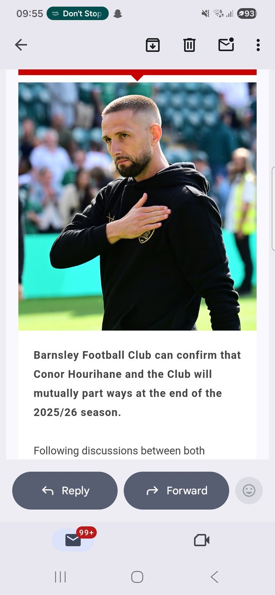 tomwin520's tweet photo. Whether its worked out or not, lets just back him till end of season and give him the send off that a club legend deserves. https://t.co/LMjDA98zLP