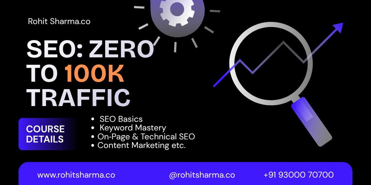 rohitsharma_co's tweet image. Zero to 100K Traffic: Search Engine Optimization
#seo #beginnersguide
linkedin.com/pulse/seo-zero…