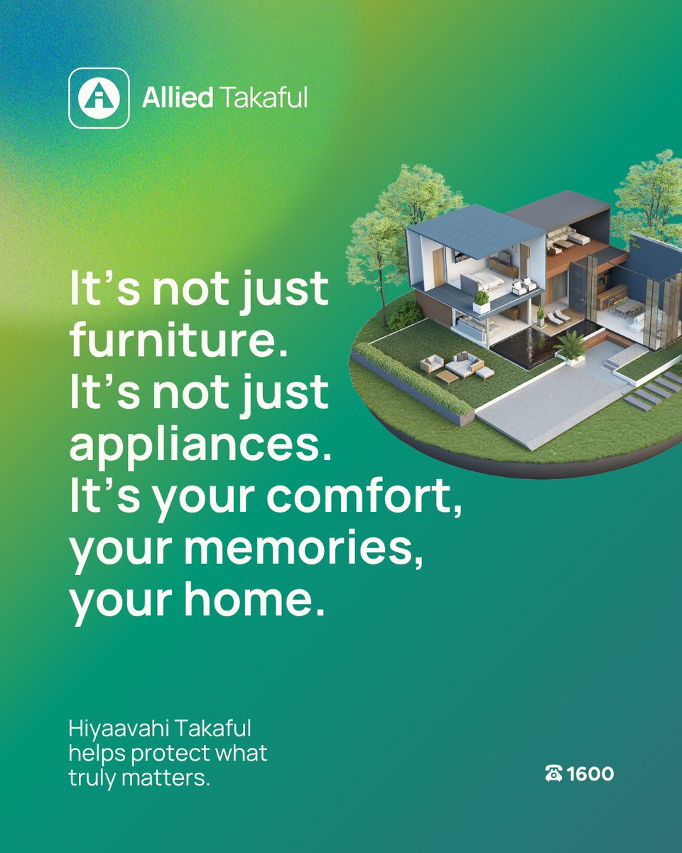 ayadymv's tweet photo. Your home deserves protection you can trust!

Apply now and get instant coverage at: https://t.co/PehcmrAQqc

📧 takafulsales@allied.mv
🌐 https://t.co/9z2fjbnAx3
📞 1600

#AlliedTakaful #HiyaavahiTakaful #HomeProtection https://t.co/8BzJPR5PK0