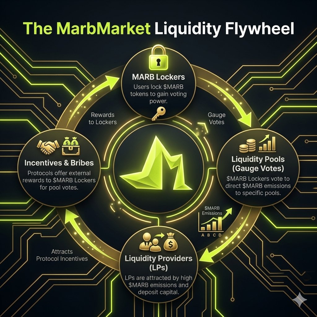 “Community first” is one of the most overused lines in DeFi.

You see it everywhere. But most of the time, it’s just branding. Not reality.

That’s why MarbMarket caught my attention.

This isn’t just another DEX.
It’s a veDEX.

If you’ve been in DeFi for a while, you already