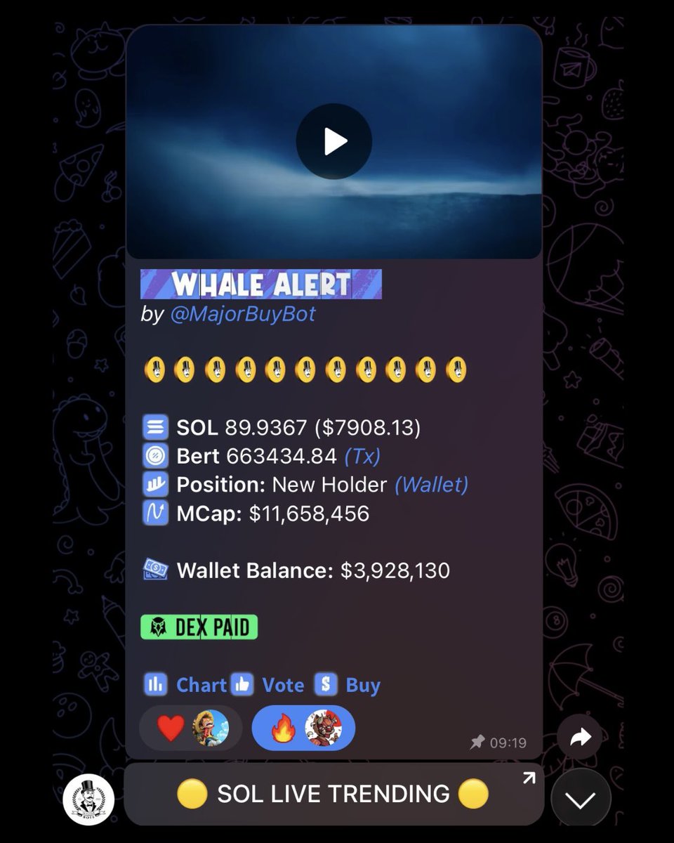 You can tell when a project is going somewhere.

Whales stepping in with $7.9k buys on $BERT while it’s still cheap. They see the work, the direction, and the potential.

some people are just so early.