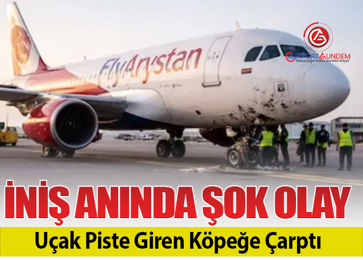 mevlutzor's tweet image. Kazakistan’da FlyArystan’a ait yolcu uçağı iniş sırasında piste giren köpeğe çarptı. Almatı–Şımkent seferinde yaşanan olay sonrası uçakta hasar oluştu ve soruşturma başlatıldı.

👉airportgundem.com/kazakistanda-f…

#FlyArystan #Kazakistan #Kazakhstan #Almatı #Şımkent #Havacılık #Aviation