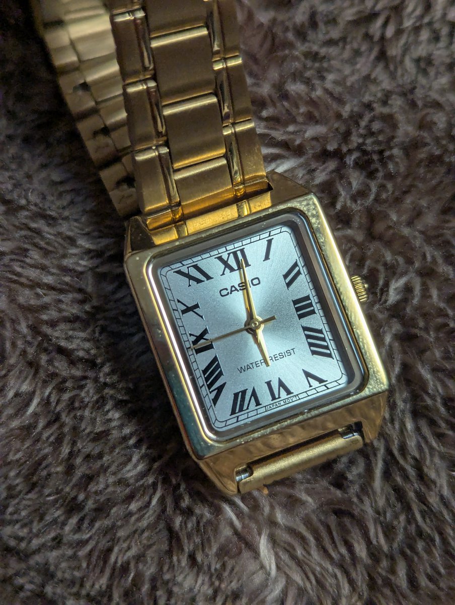 Meyui369's tweet image. だいぶ傷がついてきましたが、このＣＡＳＩＯ良きです✨
#在宅WATCH
#CASIO