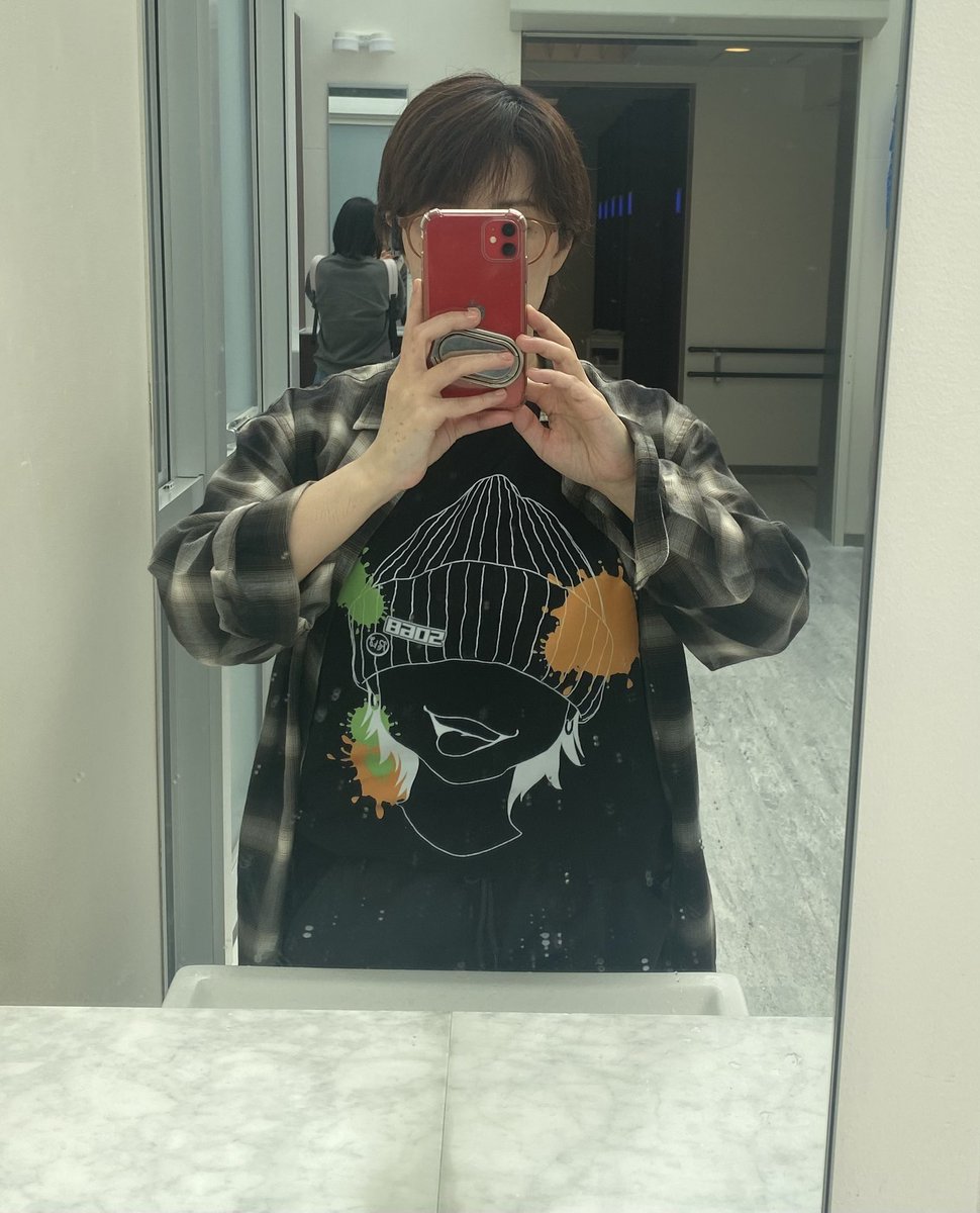 peko039's tweet photo. 私なりの頑張り、、、イラストをTシャツにして着て行った！！ https://t.co/mGeE2acX2T