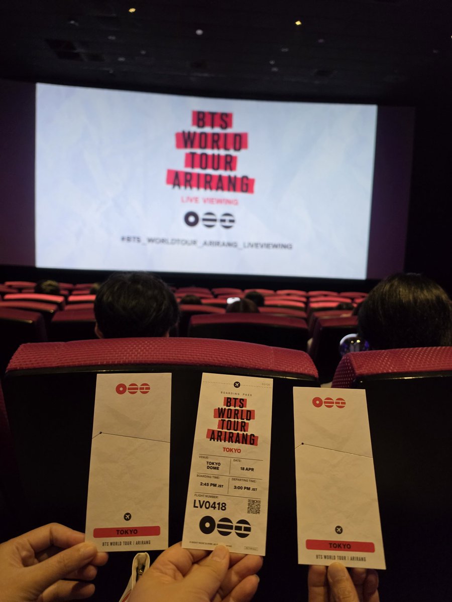 ymeiying's tweet photo. It was an incredibly wonderful afternoon with @BTS_twt 

#BTS_WORLDTOUR_ARIRANG_LIVEVIEWING in Taipei 

@rikajinkook https://t.co/49nUIjVJuh
