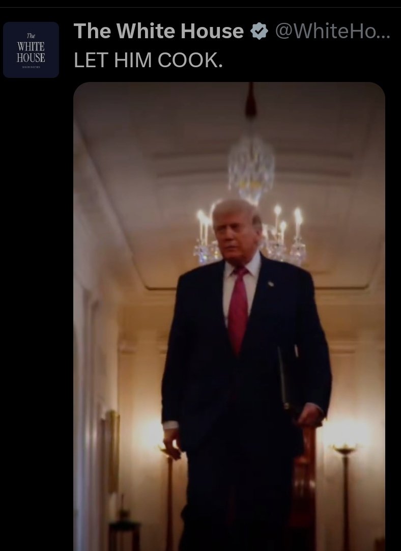 LaughLoopDaily's tweet photo. @WatcherGuru The most cooked president ever. 😅 https://t.co/irLsN0OdMq