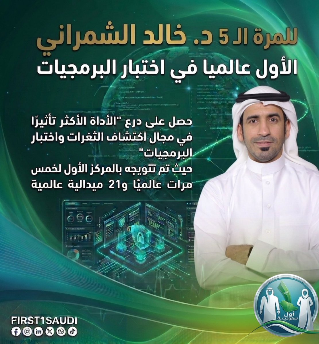 أول سعوديـ/ـة | First🥇Saudi tweet media