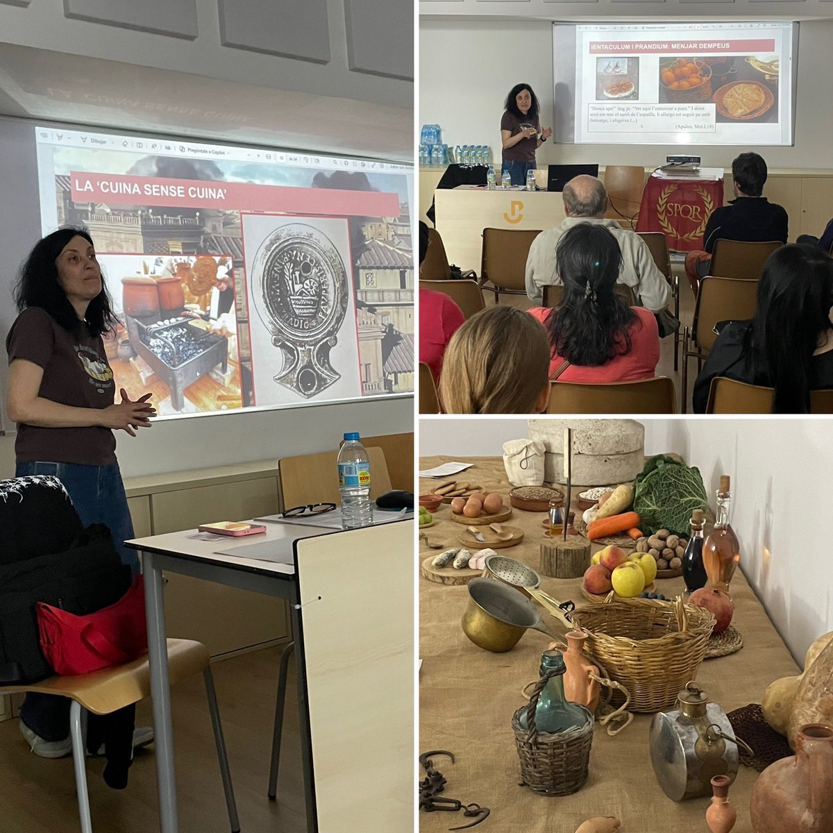 BarcinoOriens's tweet photo. En marxa les 𝐁𝐀𝐑𝐂𝐈𝐍𝐎 · 𝐂𝐎𝐋𝐎𝐍𝐈𝐀 · 𝐑𝐎𝐌𝐀𝐄 IX Jornades de Recreació i Divulgació Històrica Romana a Barcelona.
Conferència: 𝐏𝐫𝐚𝐧𝐝𝐢𝐮𝐦 𝐂𝐨𝐭𝐢𝐝𝐢𝐚𝐧𝐮𝐦. L’apat de la gent normal a la Barcino romana. Per Ana Sánchez @mediterrania23 @abemvs 
#Barcino https://t.co/cXyouqV3HR