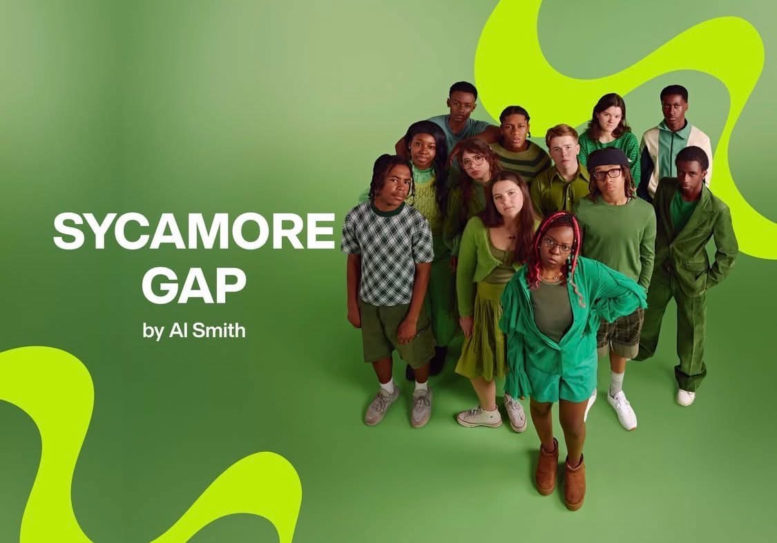 FlyingHighCIC's tweet photo. 🌿 This Sunday! Flying High presents Sycamore Gap at @derbytheatre 🎭 A bold, moving @NTConnections play you won’t want to miss.

🎟️ Tickets via the link in our bio https://t.co/9qoVO7yjei