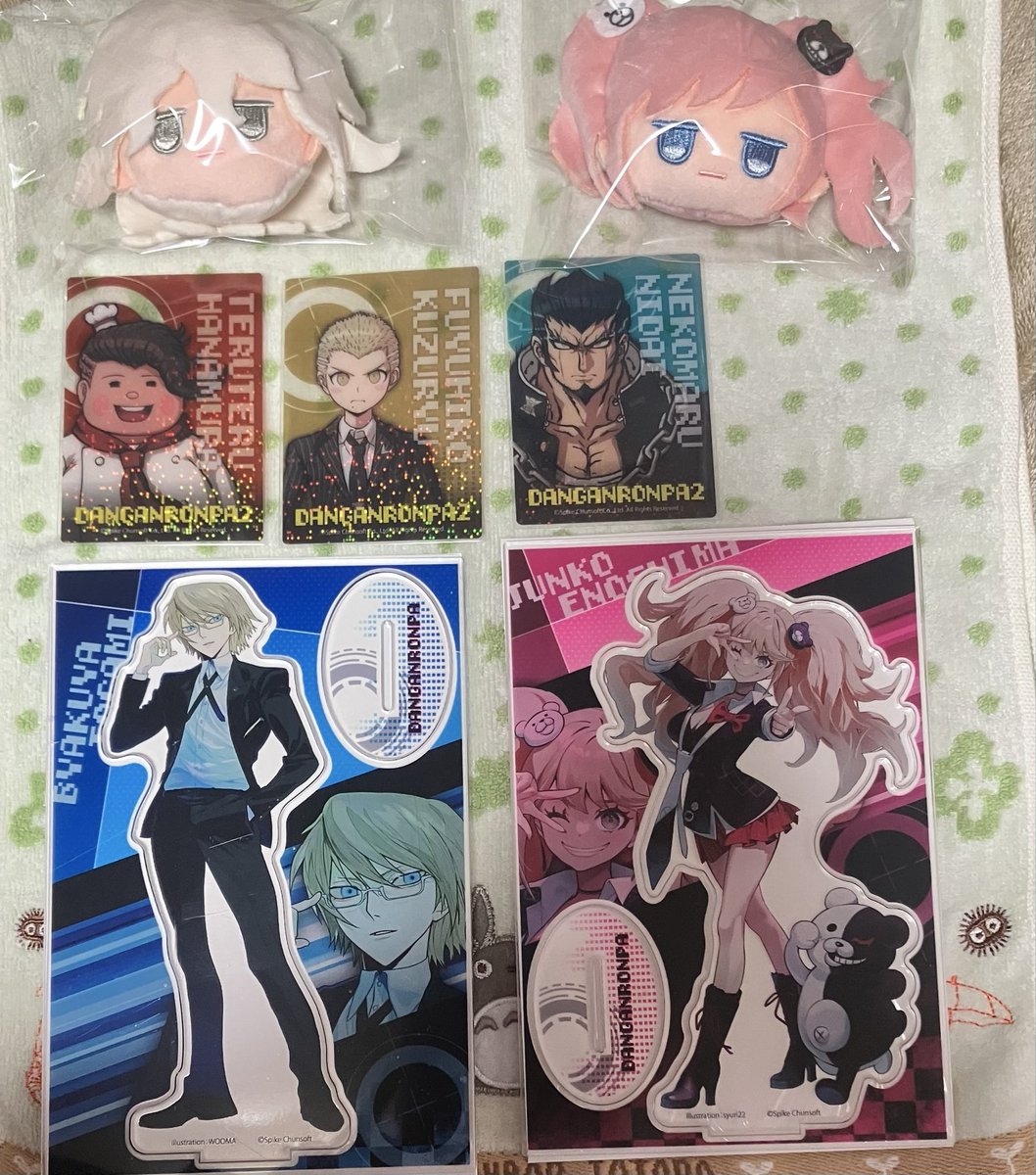 kotapi_botan's tweet photo. 【交換】ダンガンロンパ  ダイソー セリア キャンドゥ　アクキー、アクリルフィギュア、フェイスぬいぐるみ、　コレクションカード

【譲】
画像参照

【求】
同種　七海、罪木　各1
アクリルフィギュア　罪木 1

七海との交換優先。郵送にてのお取引です。検索からでもお気軽にお声掛けください。 https://t.co/x4Z34V21Pe