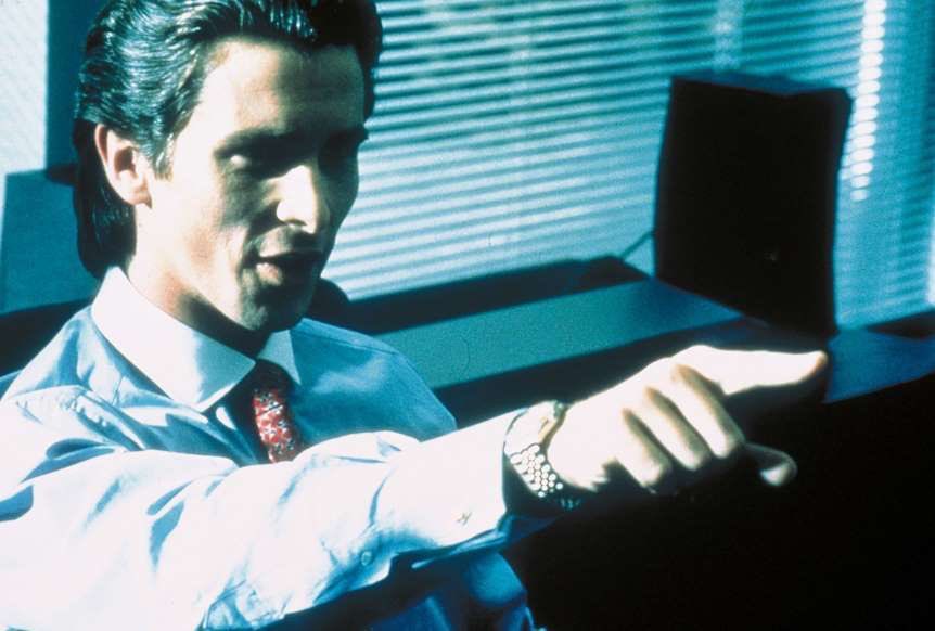 LZR0007's tweet image. some patrick bateman stills i found that aren’t on other websites/not really known
