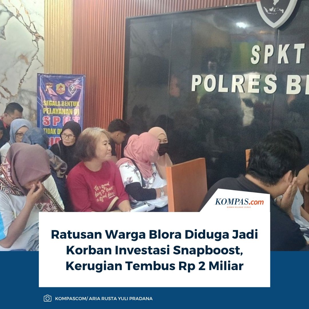 kompascom's tweet photo. "Saya masuk Snapboost itu sekitar pertengahan Maret 2026. Saya masuknya lewat akunnya teman saya," kata Johan
Baca selengkapnya: https://t.co/pfFabHJ9YE
~SN #snapboost #blora #penipuan https://t.co/mDXFJkH7bS