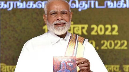 RebelSalaar's tweet photo. PM Modi has turned Tamil heritage into a global identity of India. #NDAWithTamilNadu https://t.co/Kdo7K1tk24