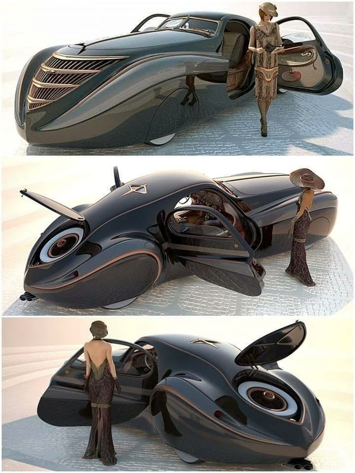 1939 Duesenberg Coupé Simone Midnight Ghost