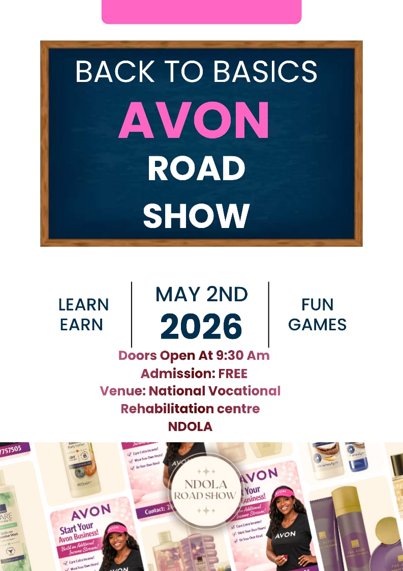 AvonAddictsZM's tweet photo. Join us on Saturday, 2nd May for an exciting Avon experience!
Learn, connect, grow your business, and enjoy amazing product showcases 🎉

👉 *Secure your spot now* (RSVP here):
https://t.co/UfxgHupqJw

Come ready to level up your Avon business 🚀
Don’t miss this! https://t.co/ahgjgXimP2