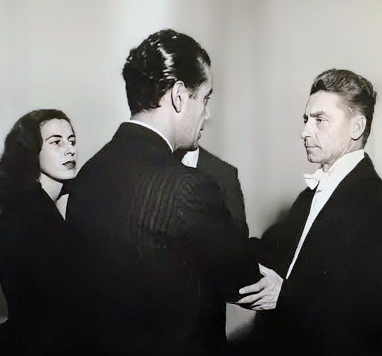 ConrothN's tweet photo. #Karajan and #Celibidache,
The Berlin Power Struggle
After WWII, Celibidache led the @BerlinPhil (1945–1952) but was passed over for the permanent chief conductor position in favor of Karajan in 1955. Feeling slighted, Celibidache refused to conduct the orchestra for 38 years. https://t.co/Q8NYr4Qm4l