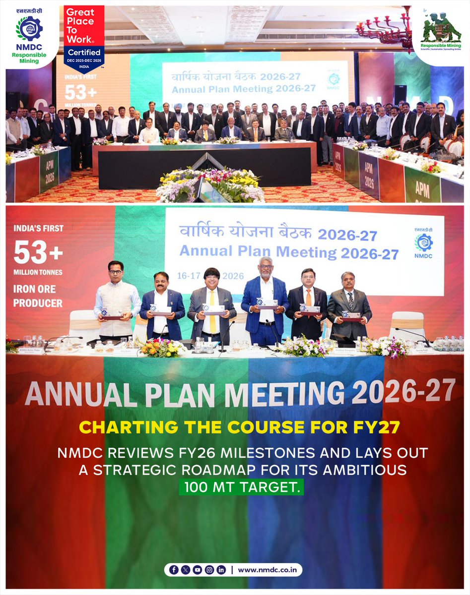 NMDC Limited tweet media