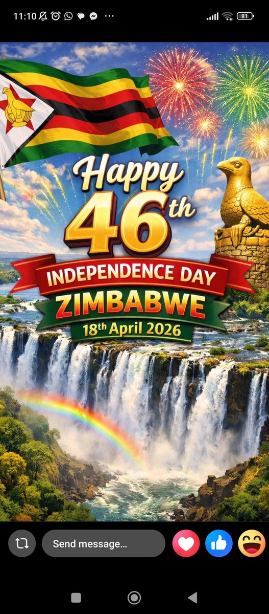 mdueriser's tweet photo. We are Zimbabweans first........46 years and counting........Half a century beckons https://t.co/yMc7x7bXsg