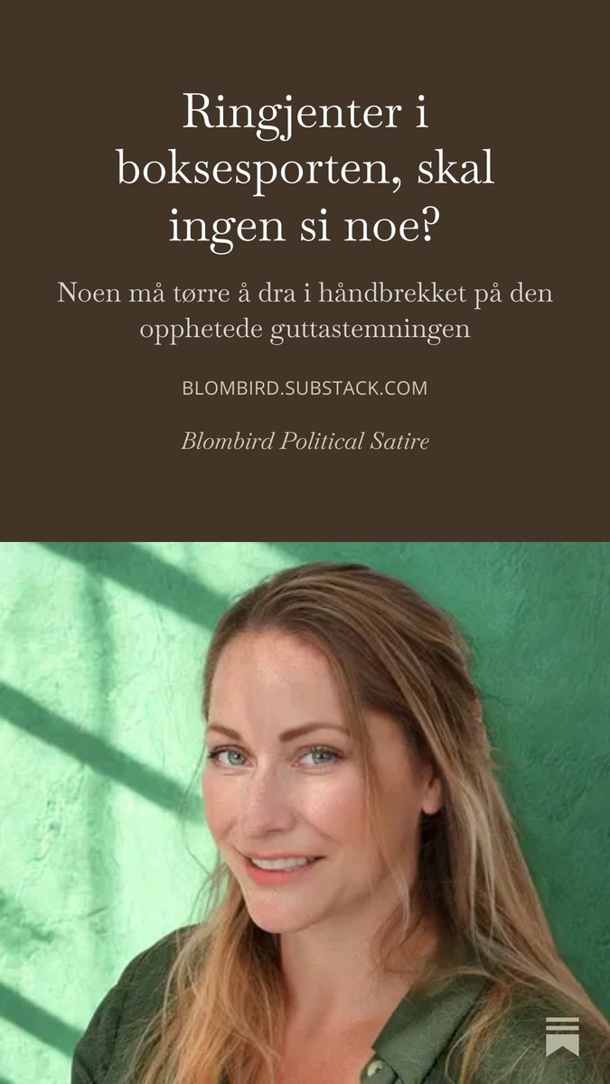 UllaStrand's tweet photo. Ringjenter i boksesporten, skal ingen si noe? https://t.co/KlNGNCmECE https://t.co/vHfNwFqFB4