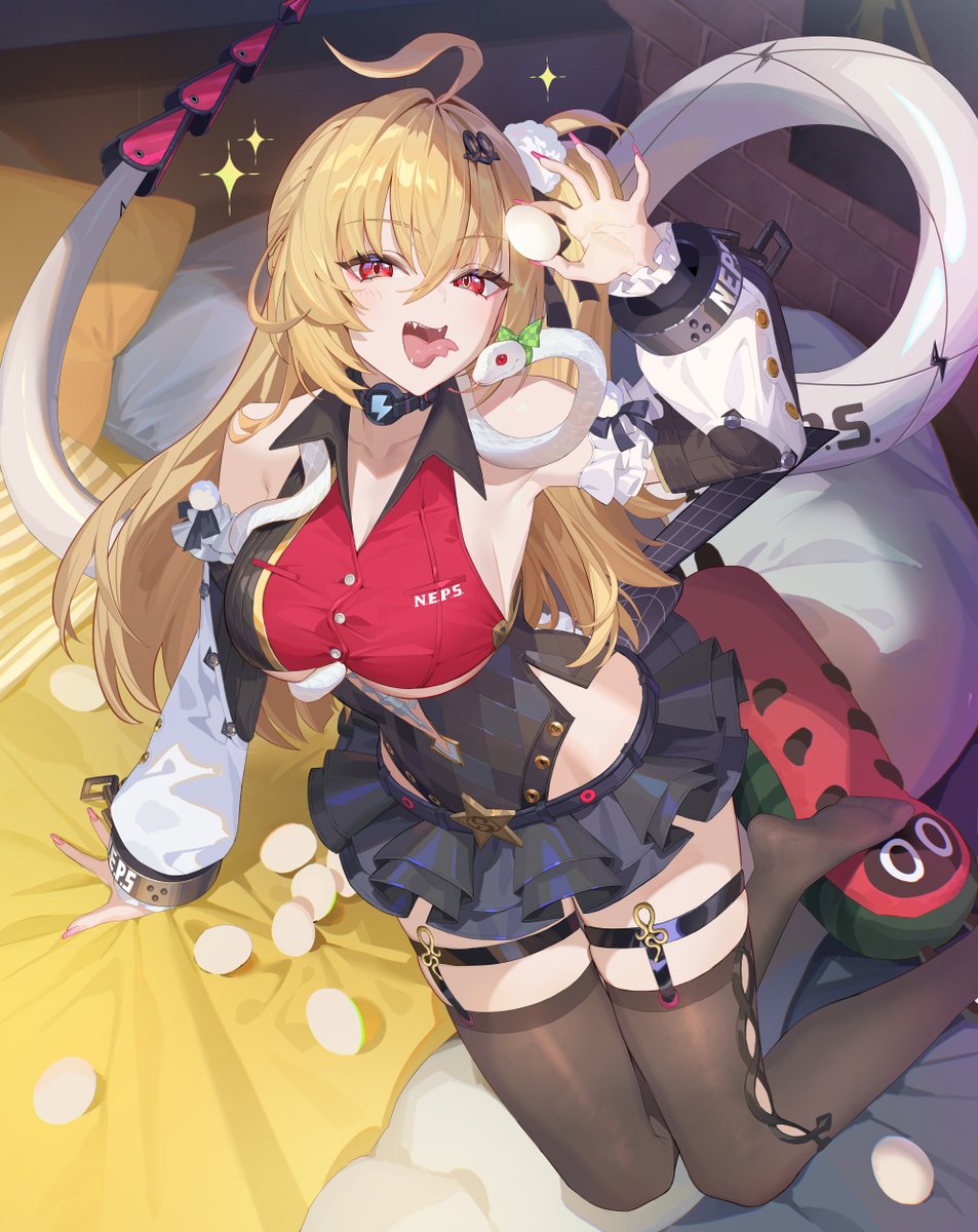 teffish's tweet image. 卵食べたいの？はい、あーん
#ゼンゼロ #シーシィア