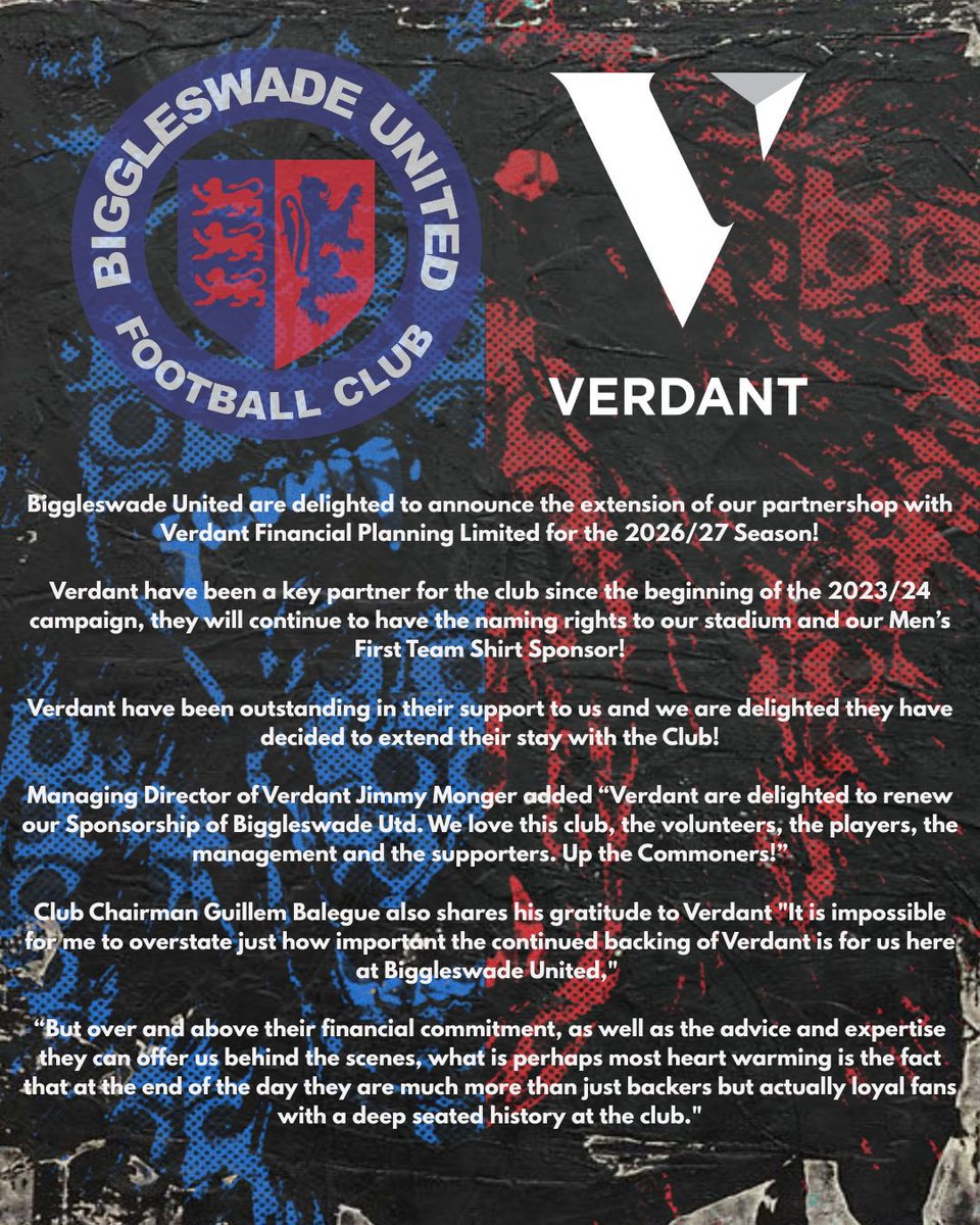 Biggleswade United tweet media