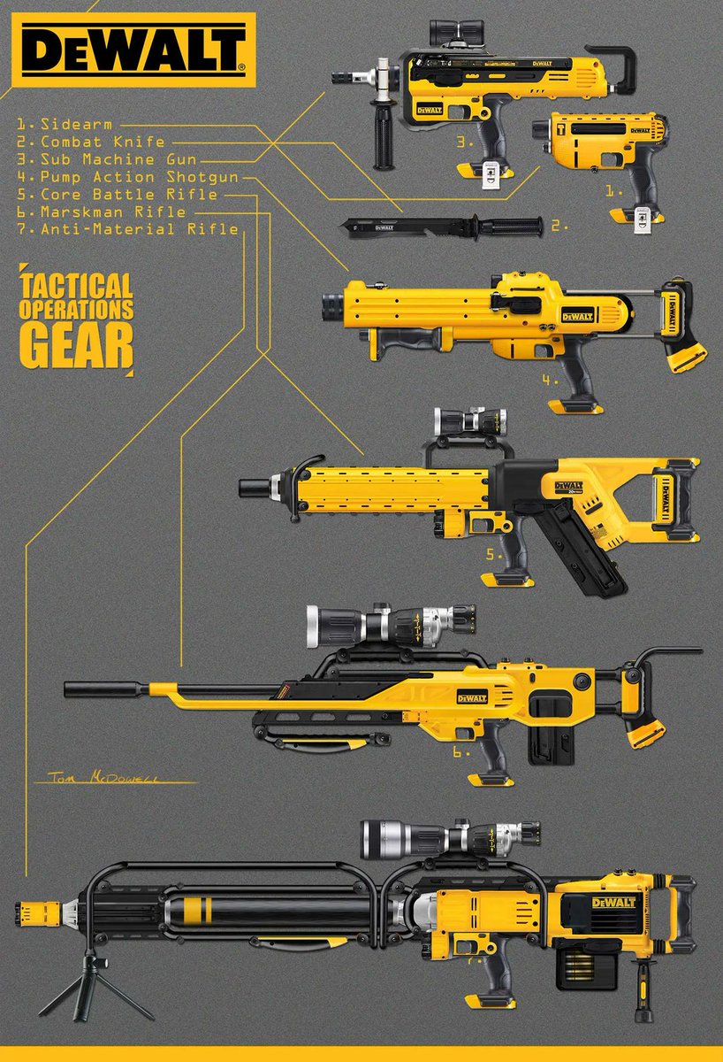 DeWalt Guns by Tom McDowell