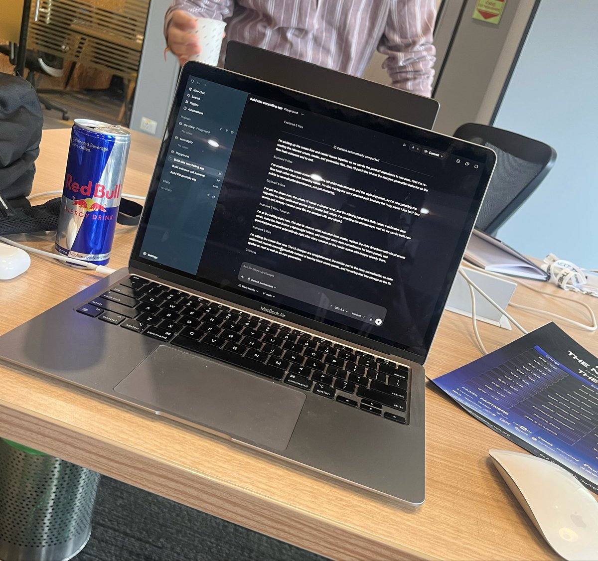 rnxchd's tweet photo. At the Codex Hackathon in Delhi today. Getting back to using Codex again after long time, it has gotten so much better now. Loving the browser/commenting features 

@gabrielchua @reach_vb 

  #codexDEL https://t.co/o0v3aWT5Yu