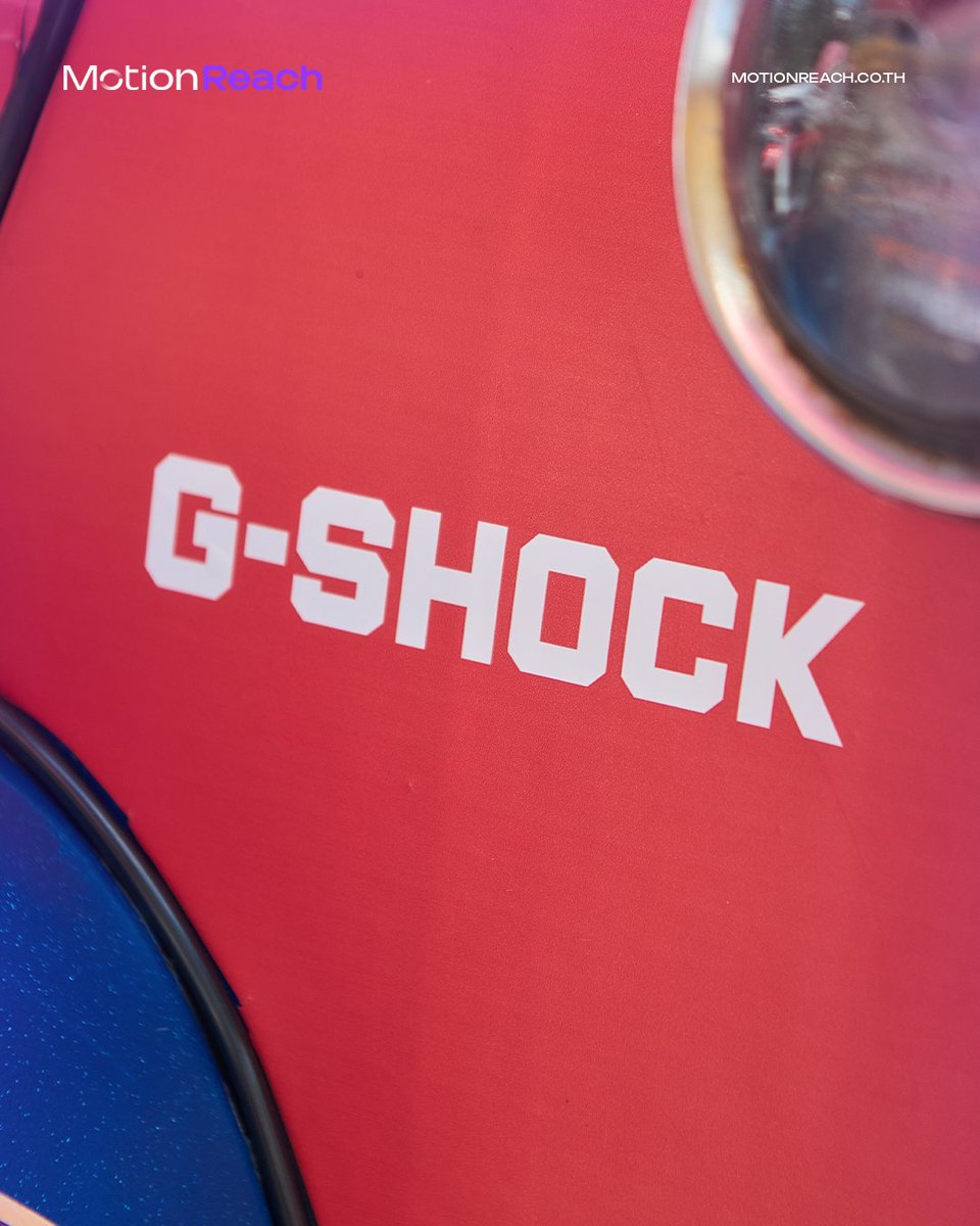 motionreach's tweet photo. เล่นน้ำชิลๆ กับ G-SHOCK Tuk-Tuks!⚡️
แคมเปญสุดล้ำที่ให้คุณนั่งรถฟรีจาก centralwOrld ถึง CENTRAL PARK เพียงโชว์นาฬิกาในเครือ CASIO ที่ข้อมือ! 
กับTuk-Tuks Wrap ที่เปลี่ยนสื่อ OOH ให้เป็นบริการที่ตอบโจทย์ไลฟ์สไตล์ เท่ ทน สดชื่น ไปต่อได้ไม่มีสะดุด! #GSHOCK #Songkran2026 #MoveableOOH https://t.co/qRj5C1ndL8