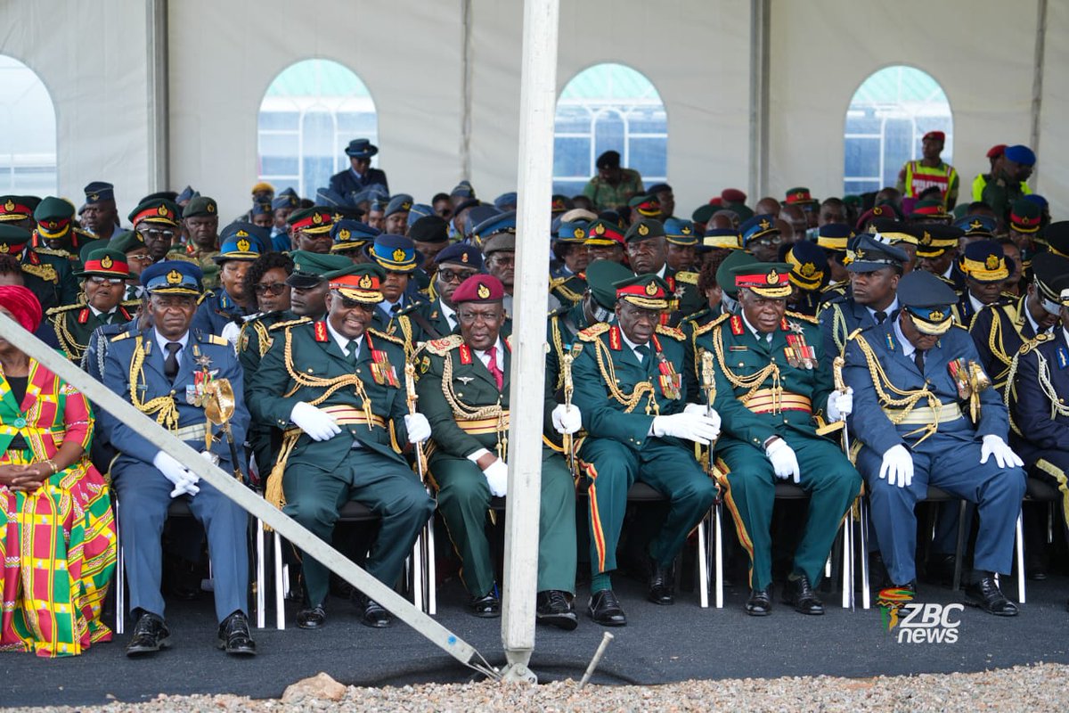 ZBCNewsonline's tweet photo. SERVICE CHIEFS CONVERGE FOR 46TH INDEPENDENCE CEREMONY IN MAPHISA
Service Chiefs have converged at Maphisa Stadium for the official ceremony marking Zimbabwe’s 46th Independence Celebrations.
#ZimIndependence #Zim46 #Maphisa #Zimbabwe #IndependenceDay #ZBCNews https://t.co/Lwl1u8TcJf