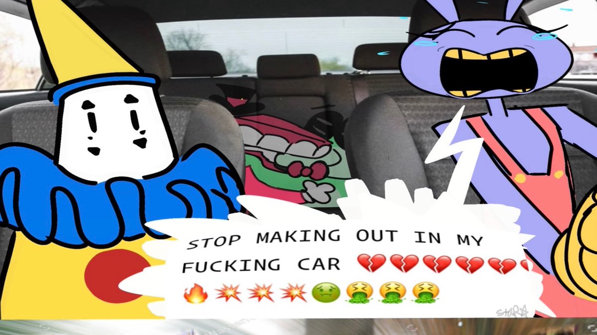 I love Caine x Ribbit y’all. you won’t understand SHIT i Am the first to ship them and idc