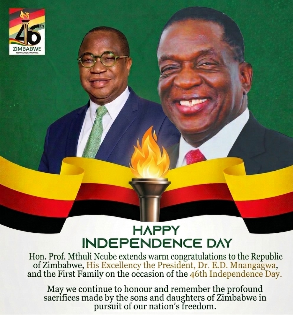 Hon Prof Mthuli Ncube tweet media