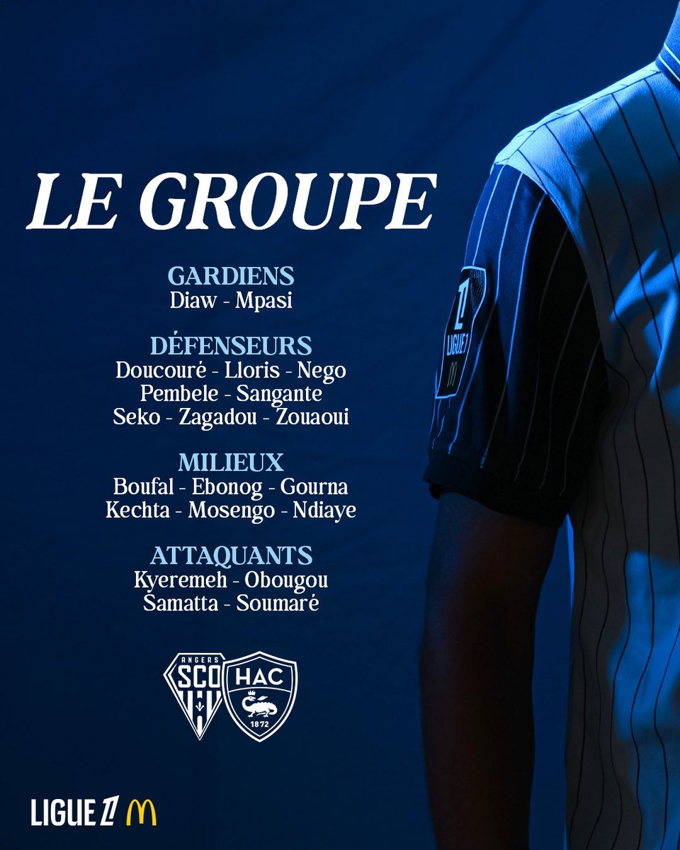 HAC_Foot's tweet photo. Le groupe pour #SCOHAC 📋 https://t.co/26lzUbjE9z
