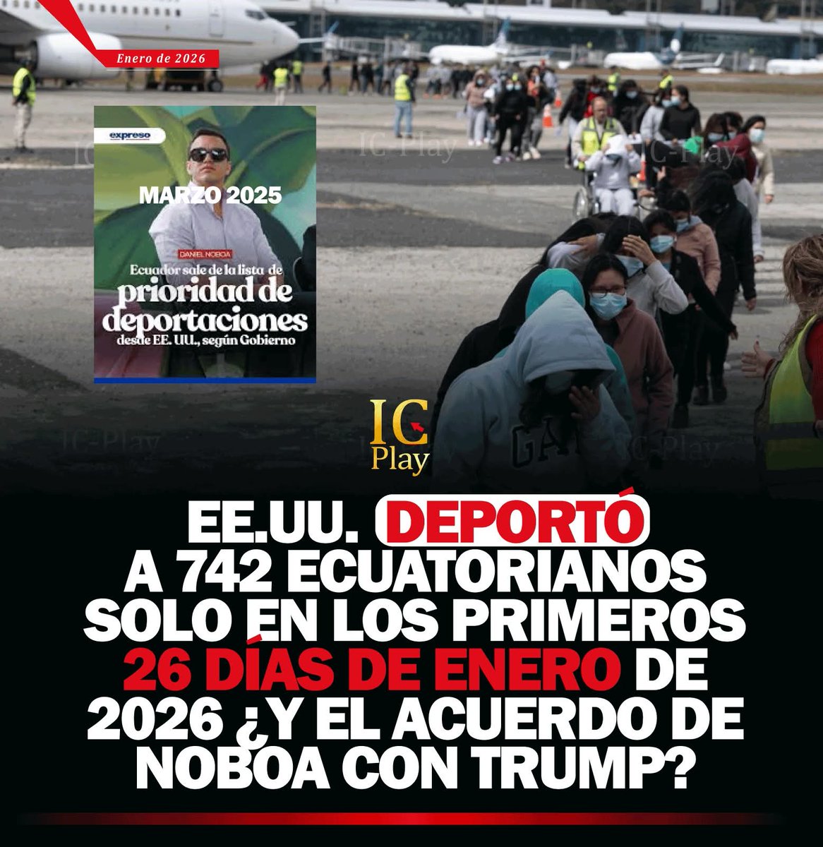 Toc toc toc <a href="/gabisommerfeld/">Gabriela Sommerfeld</a> estás? 🧐

No te pronunciaste por las redadas del ICE, dejaste a niños en indefensión, no te pronuncias por los ecuatorianos muertos, secuestrados o violentados en el doloroso paso migratorio por la selva del Darién.

Seguramente festejas el incremento