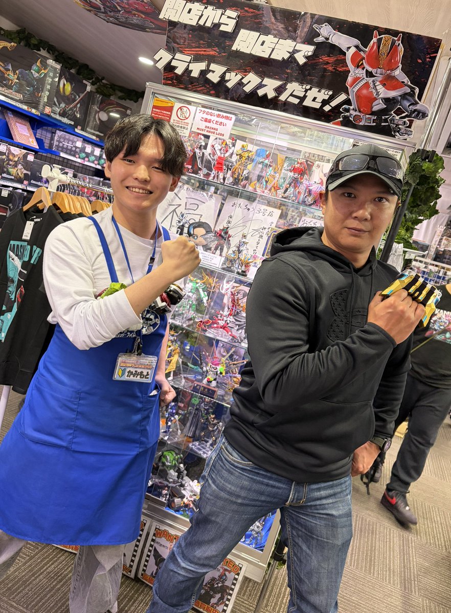 【仮面ライダー専門店】おたちゅう。秋葉原3号店 tweet media