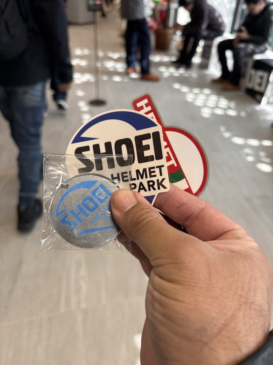 AX7AFaDSTHKT9ud's tweet image. 昨日オープンしたばかりのSHOEI HELMET PARKにいってきた！
#SHOEIHELMETPARK
#SHOEI