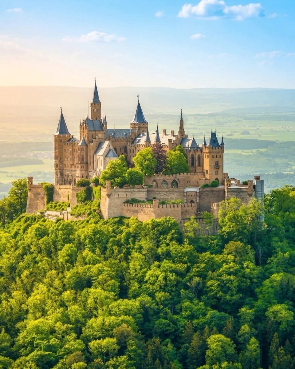 RechargAmerica's tweet photo. Hohenzollern Castle 🏰 🇩🇪 https://t.co/rrV05sF0a2