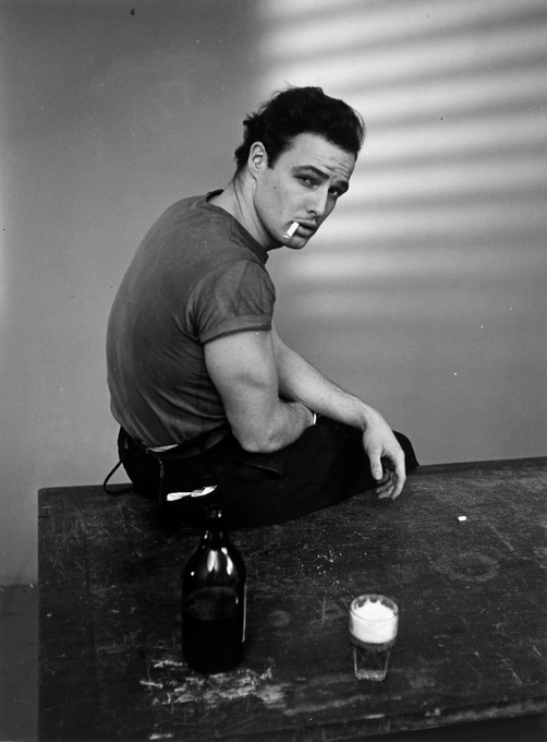 Marlon Brando photographed by Ronny Jaques, 1948