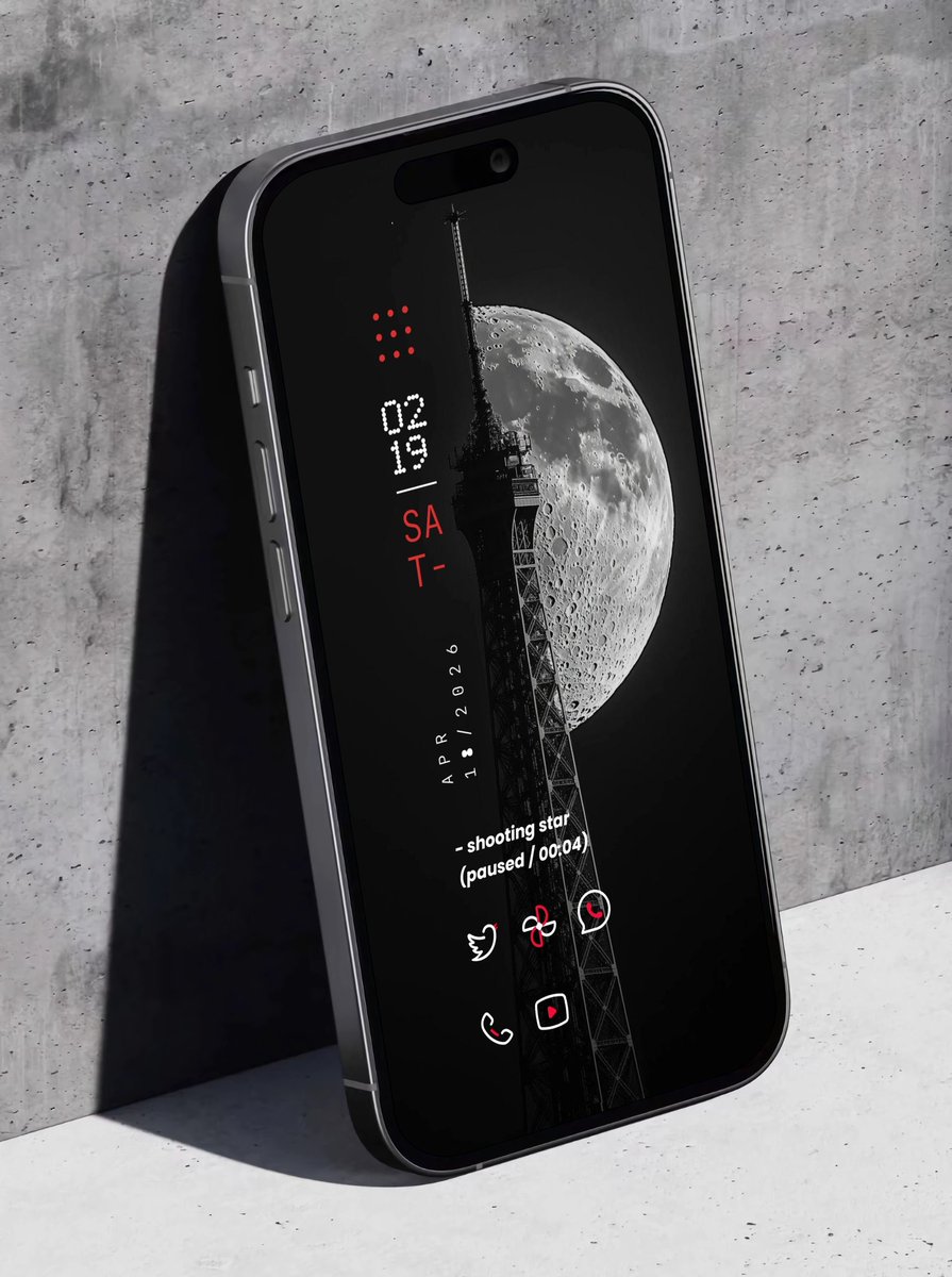 ManjothiAshraf's tweet image. #Wallpaper credit to creator
#Widget #kwgt Redline @wigebox
Neat @Abhishek01kr
#Icons Redline @justnewdesigns
Template @andro_idfans @nalankang1 @hishoot2i @design_ironic
#soashraf #WithNova #android #androidhomescreen #artemis #moon #dark