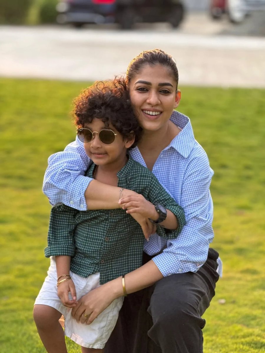 filmfare's tweet image. #Nayanthara melts hearts as she shares adorable moments with her husband and kids.. every frame radiating pure love, warmth, and joy. 💖

#Celebs
