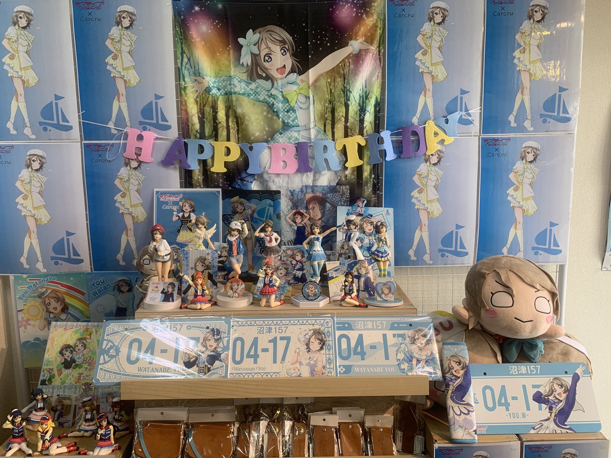 eos7dmar2's tweet photo. カルクルさん
ところ狭しと曜ちゃんの祭壇⛵️🎂
#渡辺曜生誕祭2026
#カルクル
#carcru https://t.co/5ayrgugIY3