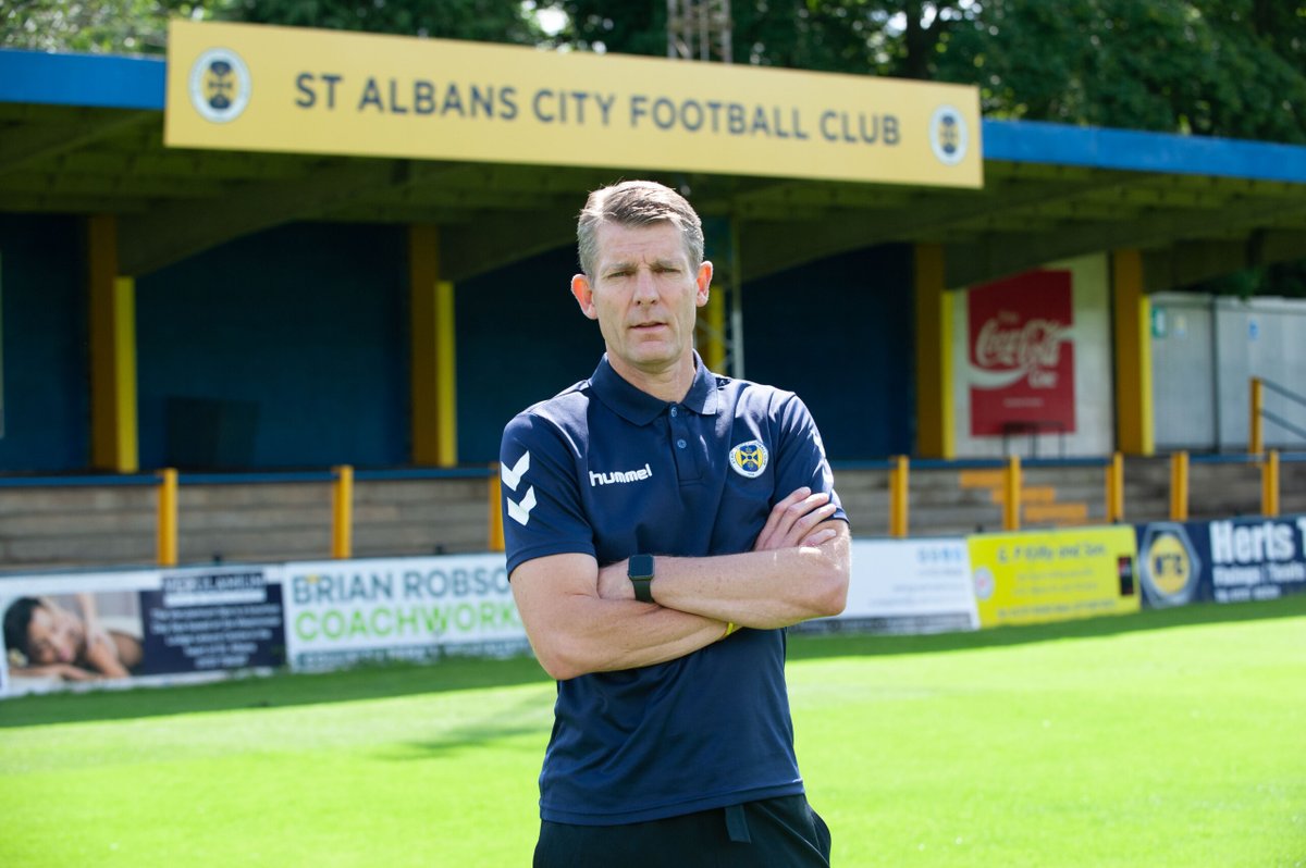 St Albans City FC tweet media