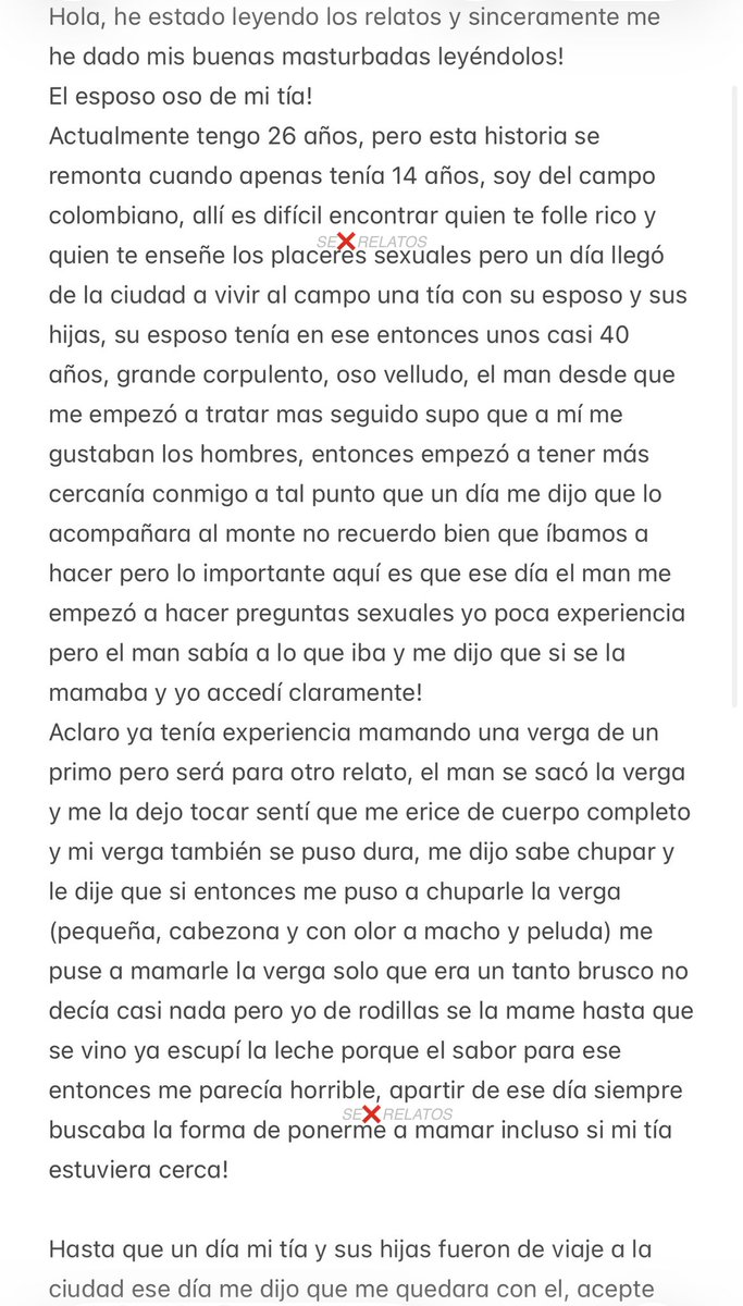 SE❌RELATOS tweet media